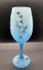 Blue Wine Glass
