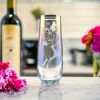 Custom Iridescent Flute Champagne Glass